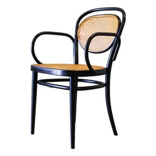 1980s No. 215 Rf Chair by Michael Thonet Bentwood Cane Chair (4 Available) For Sale