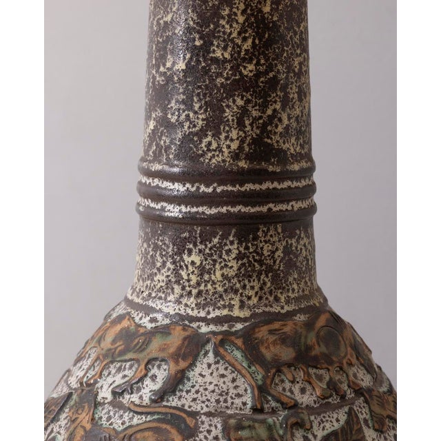 Vintage Ceramic Floor Lamp, West Germany, 1960s For Sale - Image 11 of 13