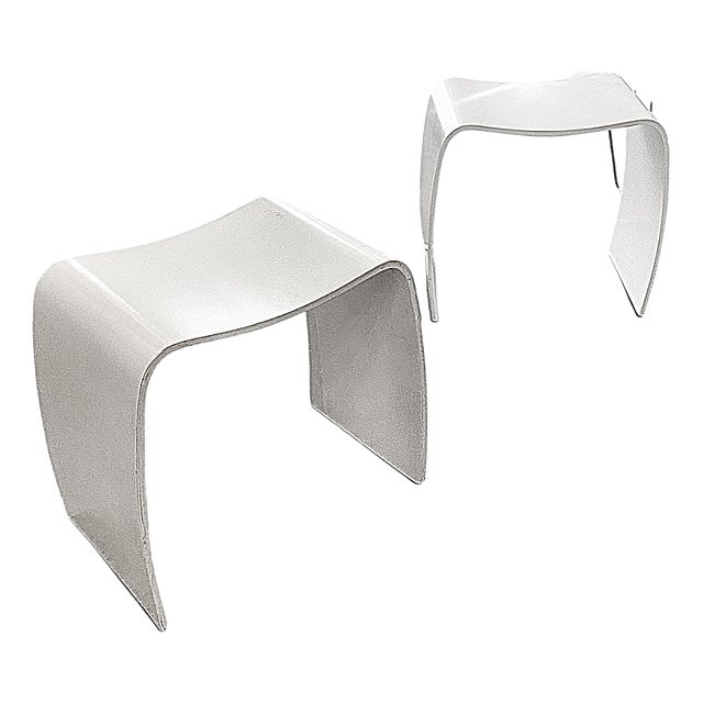 M Stools by Jorgen Moller, Danemark, 1970, Set of 2 For Sale