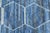 Modern Moroccan Indigo Blue Geometric Handmade Wool Rug 12x16 For Sale - Image 9 of 10