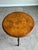 Contemporary Late 20th Century Baker Furniture Milling Road Round Burl Wood Tripod Side Table For Sale - Image 3 of 5