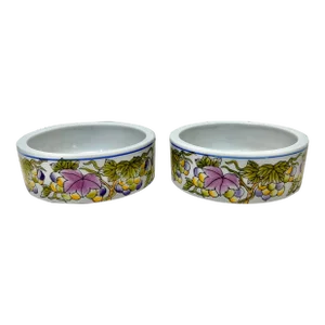 Williams-Sonoma Grande Cuisine Chinoiserie Trinket Dishes - a Pair
