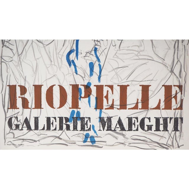 Jean-Paul Riopelle, Exposition 1974, Lithograph For Sale - Image 4 of 6
