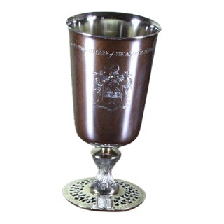 1974 Sterling Silver Commemoration Cup Made to Commemorate the 350 Anniversary of Act of Parliament For Sale