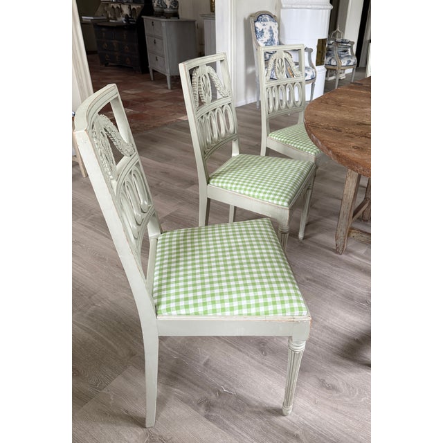 Zero Model Style Chairs, 1890s, Set of 6 For Sale - Image 6 of 7