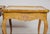 Late 20th Century Late 20th Century Pair of Judson Rothschild Italian Rococo Louis XV Style End Tables | Distressed Walnut Finish For Sale - Image 5 of 9