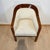 Biedermeier Bergege Chair in Walnut & Creme Velvet, Austria, 1840s For Sale - Image 4 of 18