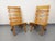 Set of Vintage Brutalist Wooden Slatted Armchairs, 1960s For Sale - Image 10 of 18