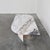 Stone Large Italian Postmodern Sculptural Marble Coffee Table For Sale - Image 7 of 14