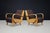 Gold Art Deco Bentwood Lounge Chairs by Jindřich Halabala, 1940s, Set of 2 For Sale - Image 8 of 17