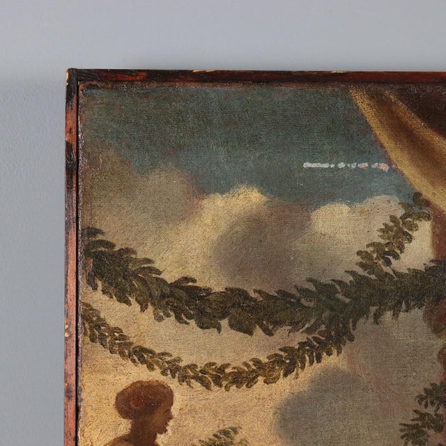 Follower of Pietro da Cortona, The Age of Iron, 17th Century, Oil on Canvas For Sale - Image 10 of 14