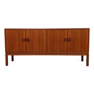 Vintage Danish Modern Teak Credenza For Sale