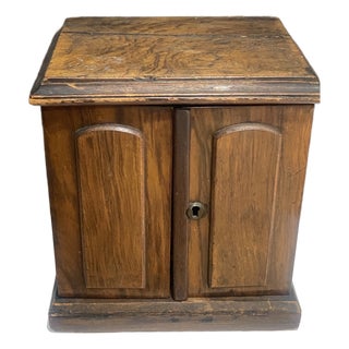 Antique Wood Jewelry Box, 1800’s For Sale