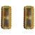 Metal Vintage Diamond-Cut Crystal and Gilt Bronze Sconces from Glashütte Limburg, 1950, Set of 2 For Sale - Image 7 of 7