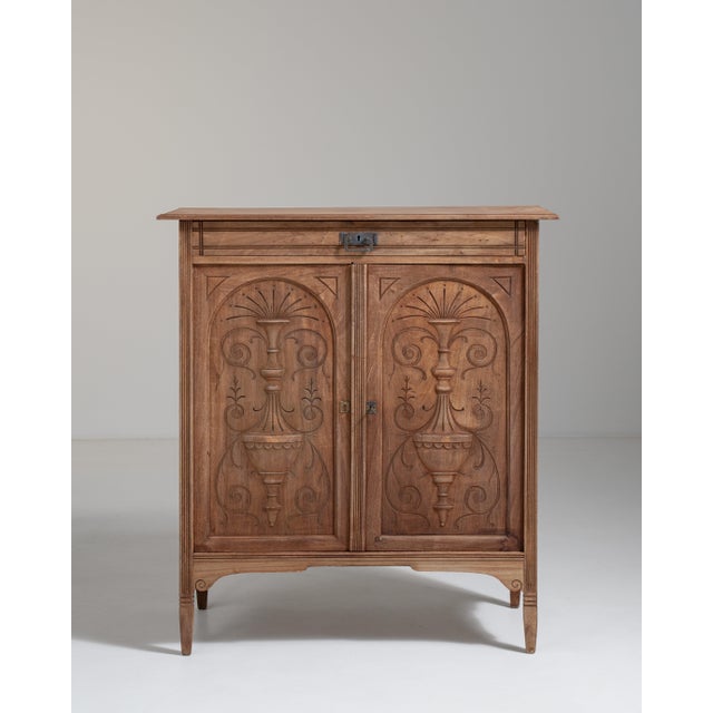 Wallnut Carved Buffet France Mid 19th Century For Sale - Image 11 of 13