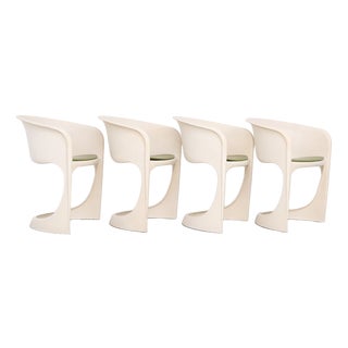 Danish 291 Chairs by Steen Østergaard for Cado, 1972, Set of 4 For Sale