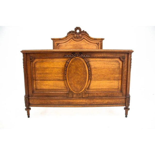 Antique Bed, France, 1910s For Sale - Image 4 of 6