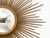Postmodern Large Antique Sunburst Mirror from Chaty Vallauris, 1950s For Sale - Image 3 of 7