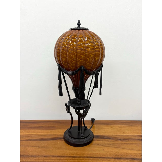 Maitland - Smith Vintage Maitland Smith Hot Air Balloon Lamp For Sale - Image 4 of 6