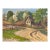 Vintage Ukrainian Impressionist Oil Painting, Rural Landscape, 1970s 49-67 For Sale