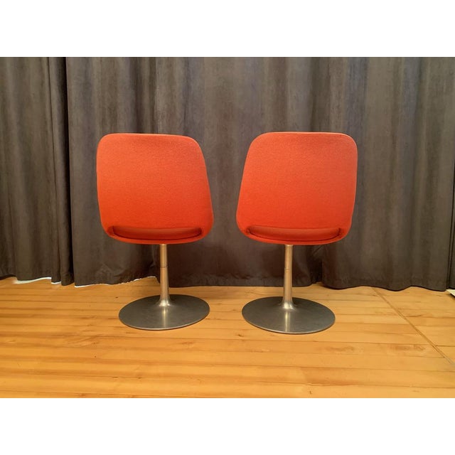 Set of Finnish Polaris Swivel Chairs by Eero Aarnio for Asko Export, 1970s For Sale - Image 6 of 18