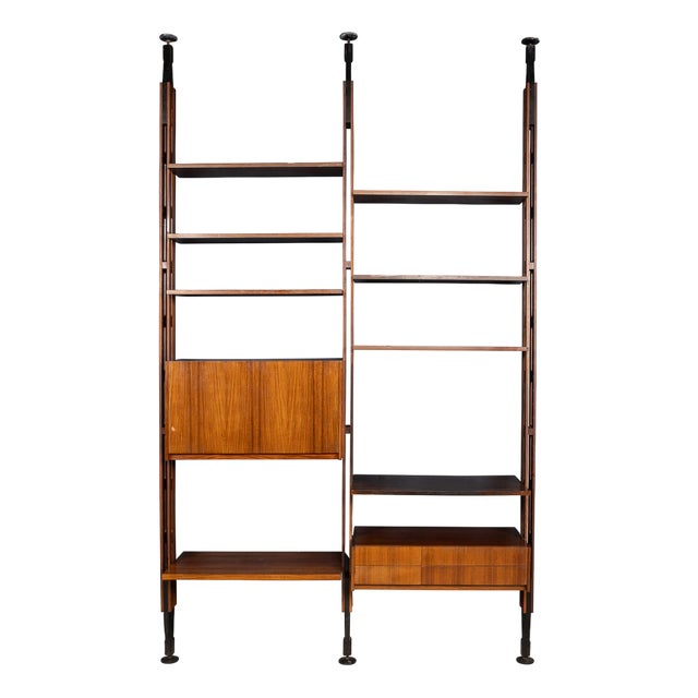 20th Century Italian Giraffa Bookcase Room Divider by Paolo Tilche for Arform, 1960s For Sale