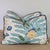 Textile Brunschwig & Fils Riviere Aqua Lunbar Pillows With Blue Cord- Double Sided Pair For Sale - Image 7 of 7
