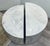 Contemporary Contemporary White and Gray Two Piece Cocktail Table For Sale - Image 3 of 4