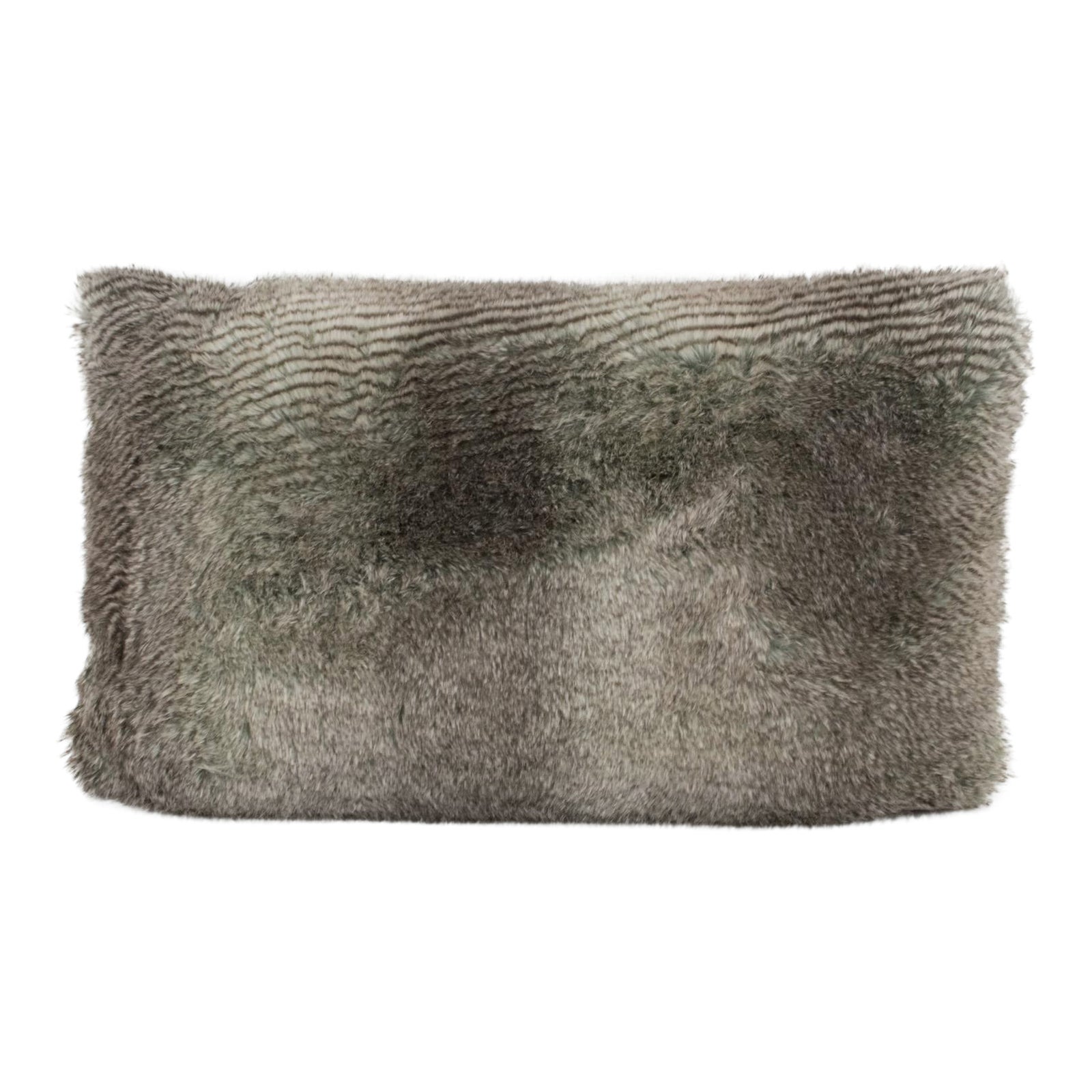Restoration Hardware Faux Fur Throw Pillow Chairish