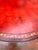 Vintage Regency Style Mahogany Red Leather Top Drum Table Carved Base For Sale - Image 9 of 9