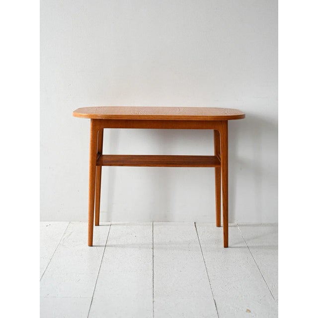 Scandinavian Oak Coffee Table, 1960s For Sale - Image 4 of 9