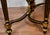 1880s Antique French Louis XVI Gold Gilt and Ebonized Carved Wood & Marble Top Console Table For Sale - Image 13 of 18