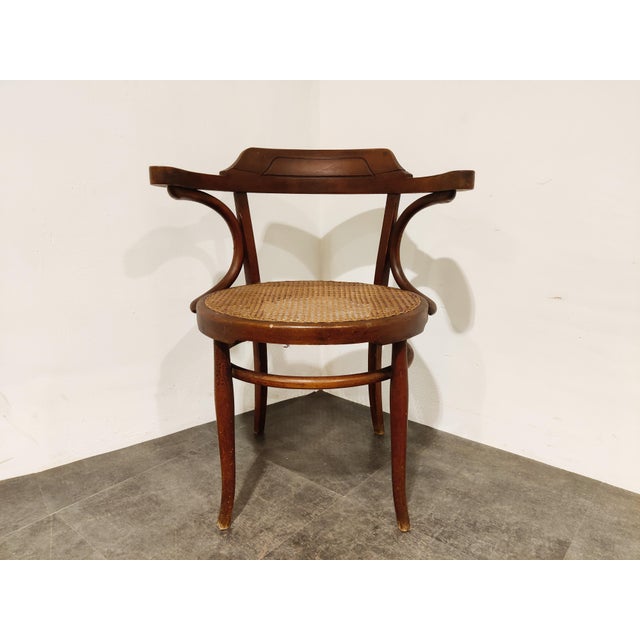 Bentwood Bistro Chair, 1950s For Sale - Image 9 of 10