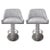 Metal Bar Stools Memory Swivel Design for Leisure - A Pair For Sale - Image 7 of 17