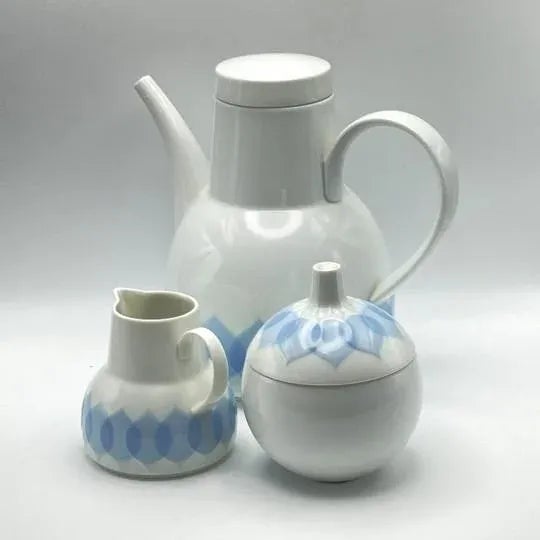 1960s Bjorn Wiinblad Lotus Azure for Rosenthal Studio-Line Coffee