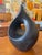 VTG MCM Brutalist Sculpture Handmade Terracotta Pottery Flame Minimalist Art For Sale - Image 11 of 12
