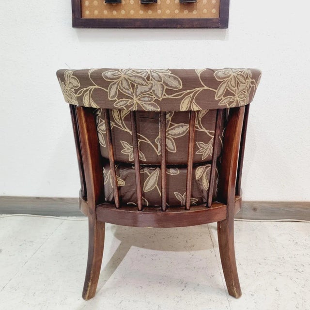 Wood Art Deco Armchair, 1920s For Sale - Image 7 of 14