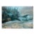 Large-Scale Modern Abstracted Teal Landscape by Daniel David Fuentes For Sale