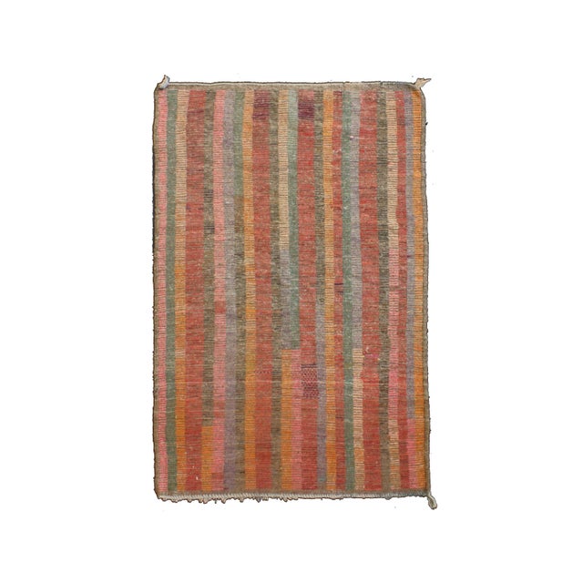 Berber Wool Azilal Rug For Sale - Image 3 of 4