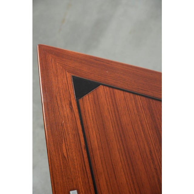 Art Deco Triangular Side Tables by Schuitema from the Decoforma Series, Set of 2 For Sale - Image 6 of 12
