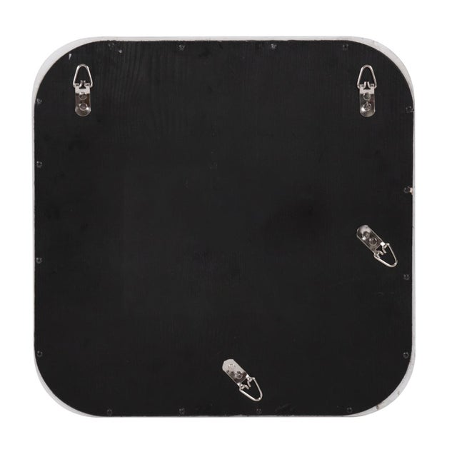 2020s Templeton Mirror In Matte White For Sale - Image 5 of 8