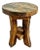 Vintage Boat Wood Stool / Side Table For Sale