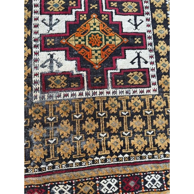 Turkmen Baluch Rug, 1920s For Sale - Image 9 of 18