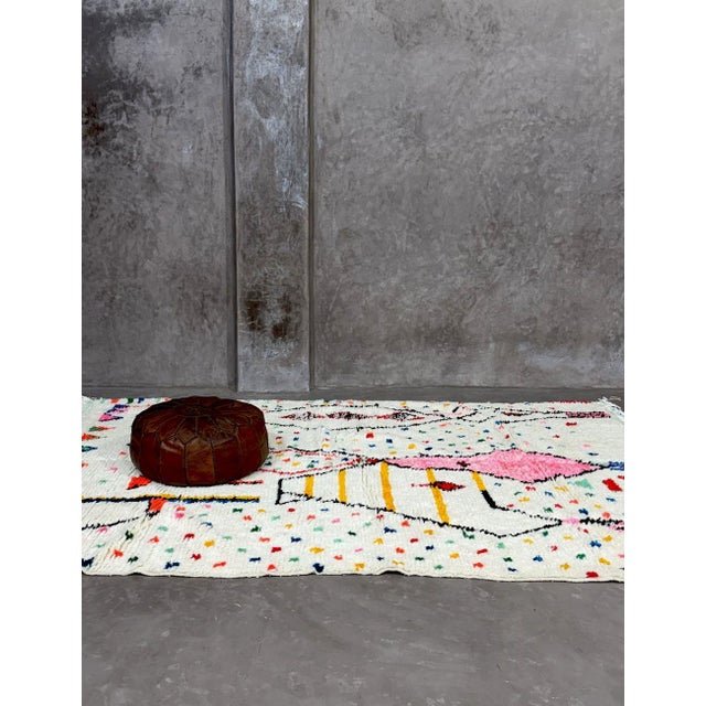 2020s Moroccan Neon Azilal Rug - 9.8 X 6.2 Ft For Sale - Image 5 of 8