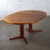 Mid-20th Century Scandinavian Modern Round to Oval Teak Expanding Dining Table Attributed to Gudme Mobelfabrik For Sale - Image 9 of 12