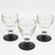 This authentic set of three French Absinthe glasses was manufactured by Franckhauser in Lyon, France, circa 1910. These...