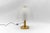 Gold Satin Glass Table Lamp from Peill & Putzler, 1960s For Sale - Image 8 of 9