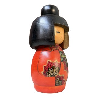 Vintage Gunma Kokeshi by Miyama Keiji, 1970s For Sale