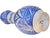 Early 20th Century Handmade Moorish Ceramic-Art Vase W/Blue Hues For Sale - Image 9 of 9