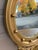 American Federal Giltwood Eagle Bullseye Convex Mirror For Sale - Image 9 of 12
